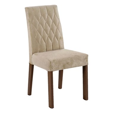 JUEGO COMEDOR MADESA MDJA0401457GSIM 4 SILLAS CREMA ARYELI MARRON IMPERIAL - 4