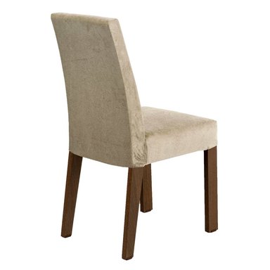 JUEGO COMEDOR MADESA MDJA0401457GSIM 4 SILLAS CREMA ARYELI MARRON IMPERIAL - 5