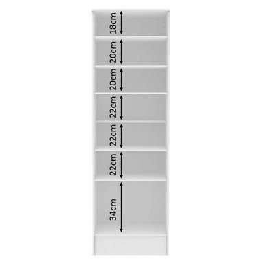 MUEBLE ZAPATERO MADESA 110409 ISIS 1 PUERTA BLANCO - 3