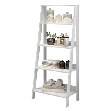 ESTANTE MADESA XA699009 BLANCO ORGANIZADORA MULTIUSOS LAVABOS CON 4 RÍAS - 2