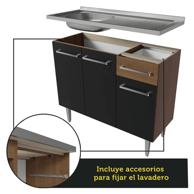 ARMARIO DE COCINA MADESA XAGREM2290027K COMPACTA 229CM EMILLY POP 02 - 8