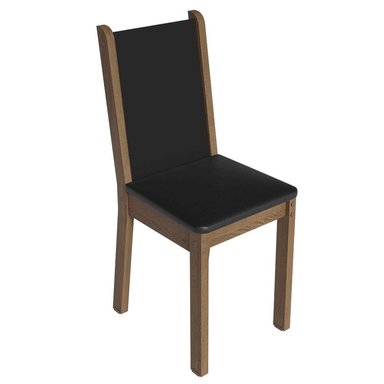 SILLAS COMEDOR MADESA NEGRO 4291 X4 MARRÓN - 7