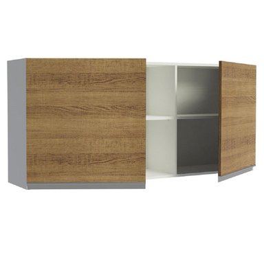 ALACENA DE COCINA MADESA G251539BGL GLAMY 150 CM 2 PUERTAS 2 NICHOS CENTRALES - 4
