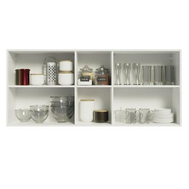 ALACENA DE COCINA MADESA G251539BGL GLAMY 150 CM 2 PUERTAS 2 NICHOS CENTRALES - 5