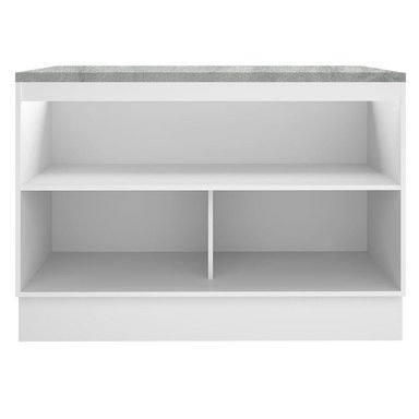 MUEBLE DE COCINA MADESA G241209BGLCT GLAMY 120 CM MOSTRADOR PARA LAVADERO CON ENCIMERA - 6