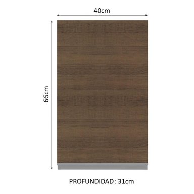 ALACENA DE COCINA MADESA GLAMY 40 CM 1 PUERTA - 3