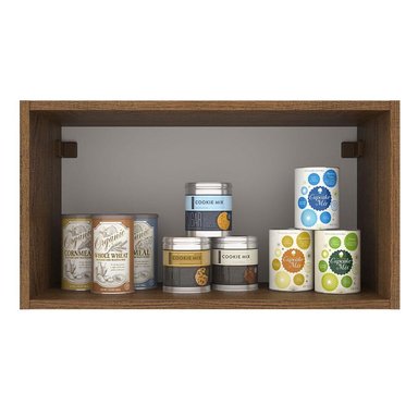 ALACENA DE COCINA MADESA AGATA 60 CM 1 PUERTA ABATIBLE - 4