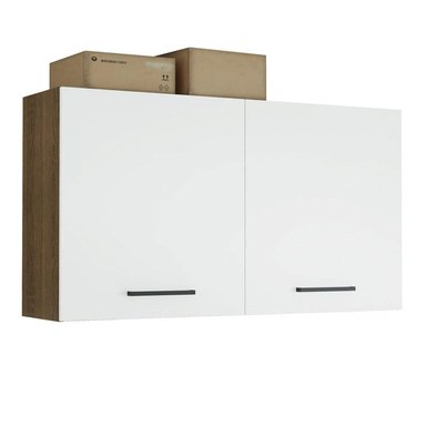 GABINETE MADESA SUPERIOR ALMACENAMIENTO GARAJE MULTIUSO 120 CM BLANCO