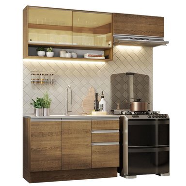MUEBLE DE COCINA MADESA GLAMY INTEGRAL 200 CM 08