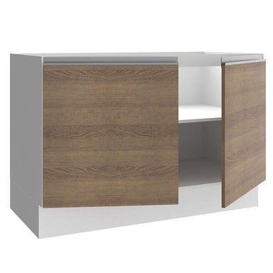 MUEBLE DE COCINA MADESA GLAMY 120 CM MOSTRADOR PARA LAVADERO - 4