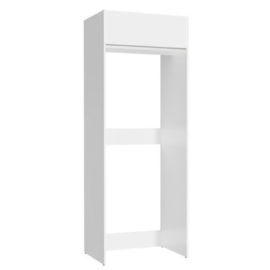 MUEBLE DE COCINA MADESA GLAMY PARA REFRIGERADOR 1 PUERTA ABATIBLE 83 CM BLANCO