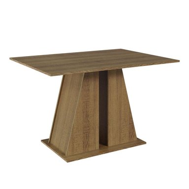 MESA COMEDOR MADESA MARRÓN RECTANGULAR 4 LUGARES