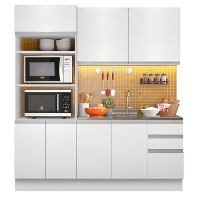 MUEBLE DE COCINA MADESA INTEGRAL LAURA 190 CM BLANCO 02