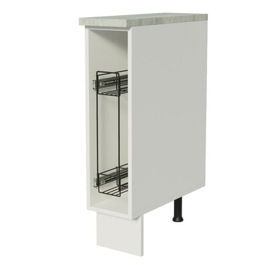 MUEBLE DE COCINA MADESA PORTACONDIMENTOS 20 CM GLAMY Y AGATA BLANCO