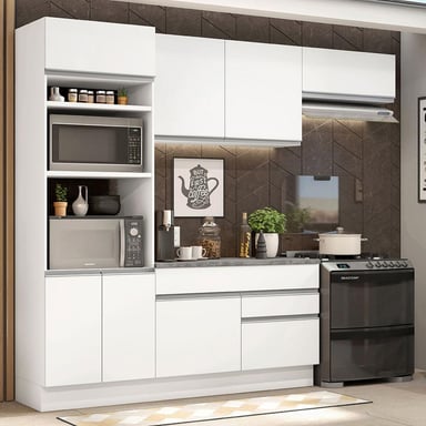 MUEBLE DE COCINA MADESA INTEGRAL GLAMY 270 CM BLANCO 14 - 2