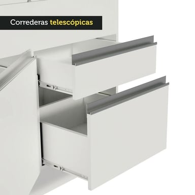 MUEBLE DE COCINA MADESA INTEGRAL GLAMY 270 CM BLANCO 14 - 8