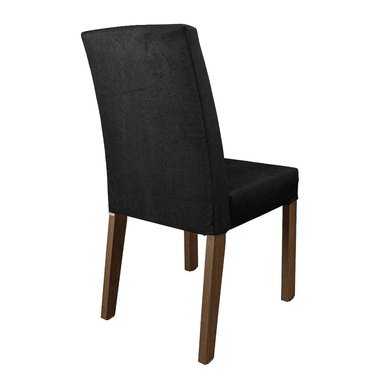 JUEGO COMEDOR MADESA 6 SILLAS NEGRO RENATA - 7