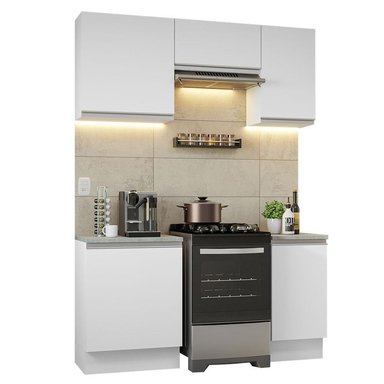 MUEBLE DE COCINA MADESA GLAMY INTEGRAL 160 CM BLANCO 07