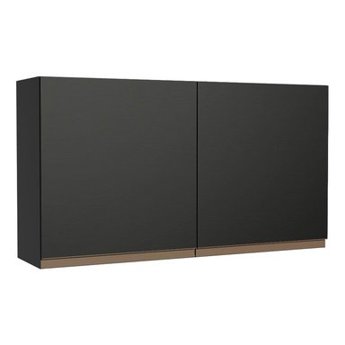 ALACENA DE COCINA MADESA REIMS 2 PUERTAS 120 CM NEGRO