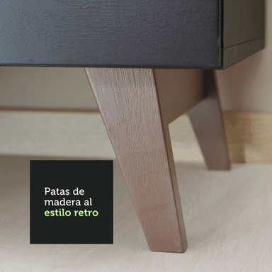 KIT MADESA REIMS MUEBLE DE COCINA 120 CM NEGRO - 8