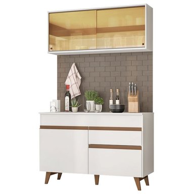 MUEBLE DE COCINA MADESA REIMS INTEGRAL 120 CM BLANCO 01