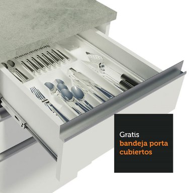 MUEBLE DE COCINA MADESA GLAMY INTEGRAL 160 CM BLANCO 03 - 8