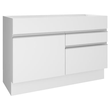 MUEBLE DE COCINA MADESA GLAMY 2 CAJONES 1 PUERTA Y 10 CM BLANCO - 1