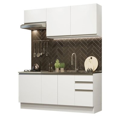 MUEBLE DE COCINA MADESA GLAMY INTEGRAL 180 CM BLANCO 11