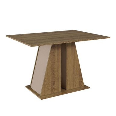JUEGO COMEDOR MADESA 4 SILLAS MARRÓN ANGEL CREMA NEGRO - 5