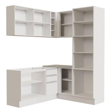 MUEBLE DE COCINA MADESA GLAMY INTEGRAL ESQUINERO 329 CM BLANCO 01 - 6