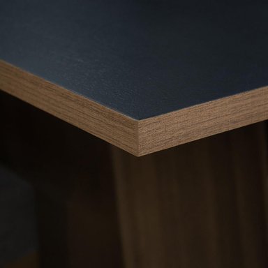JUEGO COMEDOR MADESA 6 SILLAS NEGRO HANNA OXFORD - 6