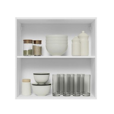 ALACENA DE COCINA MADESA GLAMY 2 PUERTAS 70 CM BLANCO - 4