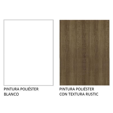MUEBLE DE COCINA INTEGRAL MARINA 280 CM BLANCO/MARRÓN 01 - 9