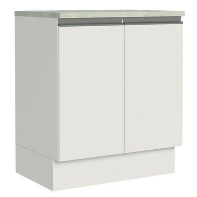 MUEBLE DE COCINA MADESA GLAMY 2 PUERTAS 70 CM BLANCO - 1