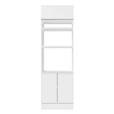 MUEBLE DE COCINA MADESA GLAMY TORRE PARA HORNOS 3 PUERTAS 70 CM BLANCO - 2