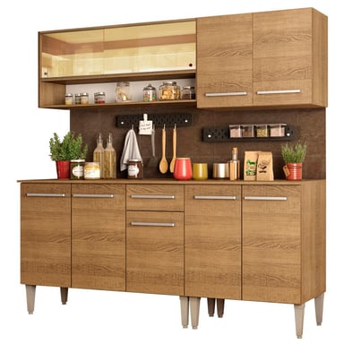 MUEBLE DE COCINA MADESA EMILLY INTEGRAL DANCE 169 CM MARRÓN 07 - 1