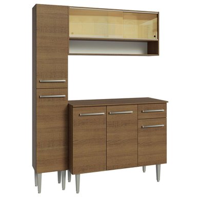 MUEBLE DE COCINA INTEGRAL EMILLY 137 CM MARRÓN 09 - 8
