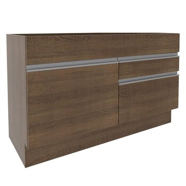 MUEBLE DE COCINA MADESA GLAMY 2 CAJONES 1 PUERTA Y 10 CM MARRÓN - 1