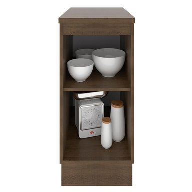 MUEBLE DE COCINA MADESA GLAMY 1 PUERTA 35 CM MARRÓN/BLANCO - 3