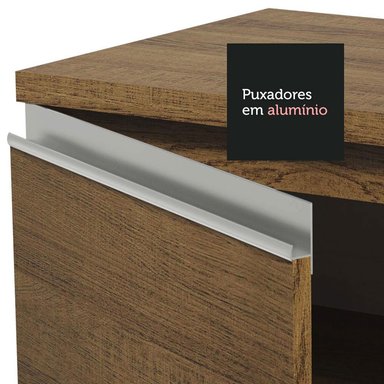 MUEBLE DE COCINA MADESA GLAMY DESPENSA 3 PUERTAS 60 CM MARRÓN - 8