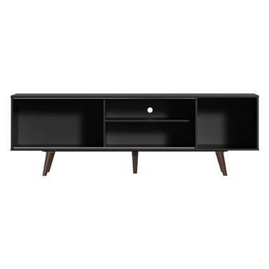 CENTRO DE ENTRETENIMIENTO MADESA 60248N5ZPP MESA PARA TV DUBAI HASTA 65 PULGADAS NEGRO MARRÓN - 6