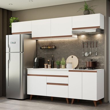 MUEBLE DE COCINA INTEGRAL REIMS 260 CM 10 - BLANCO - 2