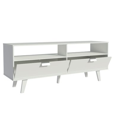 CENTRO DE ENTRETENIMIENTO MESA PARA TV OSLO HASTA 55 PULGADAS - BLANCO - 5
