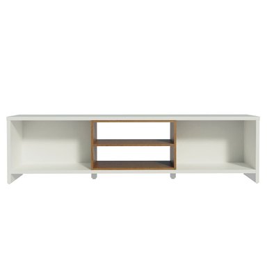 CENTRO DE ENTRETENIMIENTO MESA PARA TV METZ HASTA 75 PULGADAS - BLANCO/MARRÓN - 6
