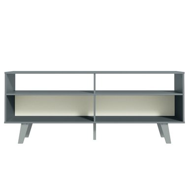 CENTRO DE ENTRETENIMIENTO MESA PARA TV OSLO HASTA 55 PULGADAS - GRIS - 6