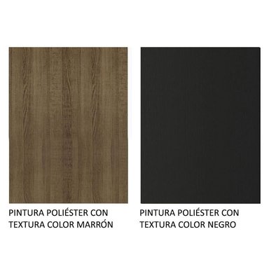 CENTRO DE ENTRETENIMIENTO MESA PARA TV DUBAI HASTA 65 PULGADAS - MARRÓN/NEGRO - 8