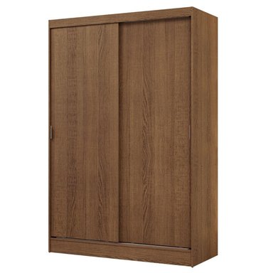 ROPERO MAX MADESA 2 PUERTAS CORREDIZAS 2 CAJONES MARRÓN