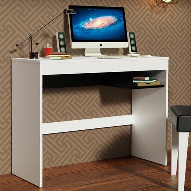 ESCRITORIO DE OFICINA MODERNO RUBÍ - BLANCO