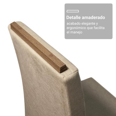 KIT 2 SILLAS DE COMEDOR MADESA 4256 - MARRÓN/IMPERIAL - 7