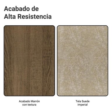 KIT 2 SILLAS DE COMEDOR MADESA 4256 - MARRÓN/IMPERIAL - 9
